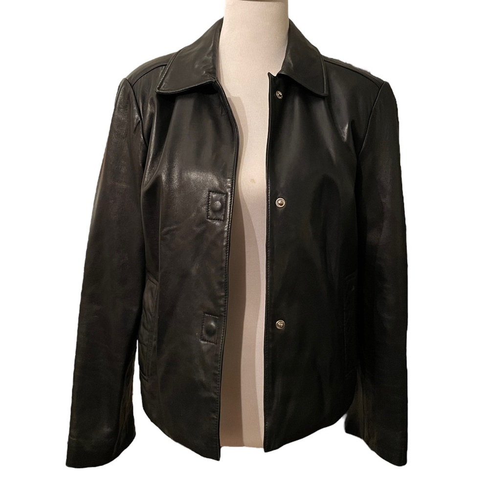 🎉PRICE DROP SALE🎉 EUC Siena Studio 90’s Inspired Leather Jacket